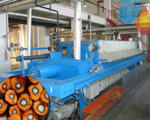 Planta de fraccionamiento de aceite de palma