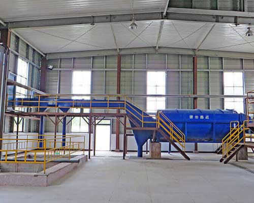 Línea de procesamiento de almidón de maíz